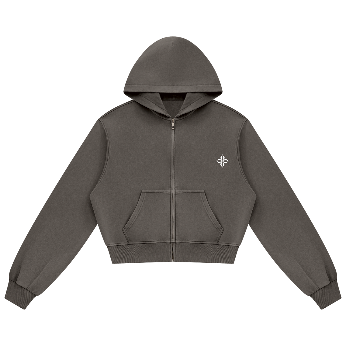 Heirloom Zip Up in Espresso