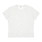 Casual Friday Tee in Oat Gray, back