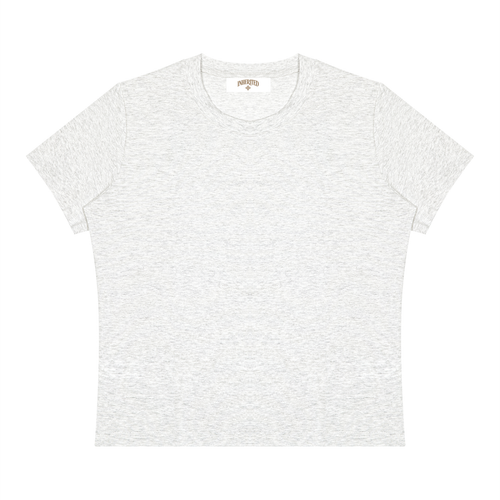 Casual Friday Tee in Oat Gray, back