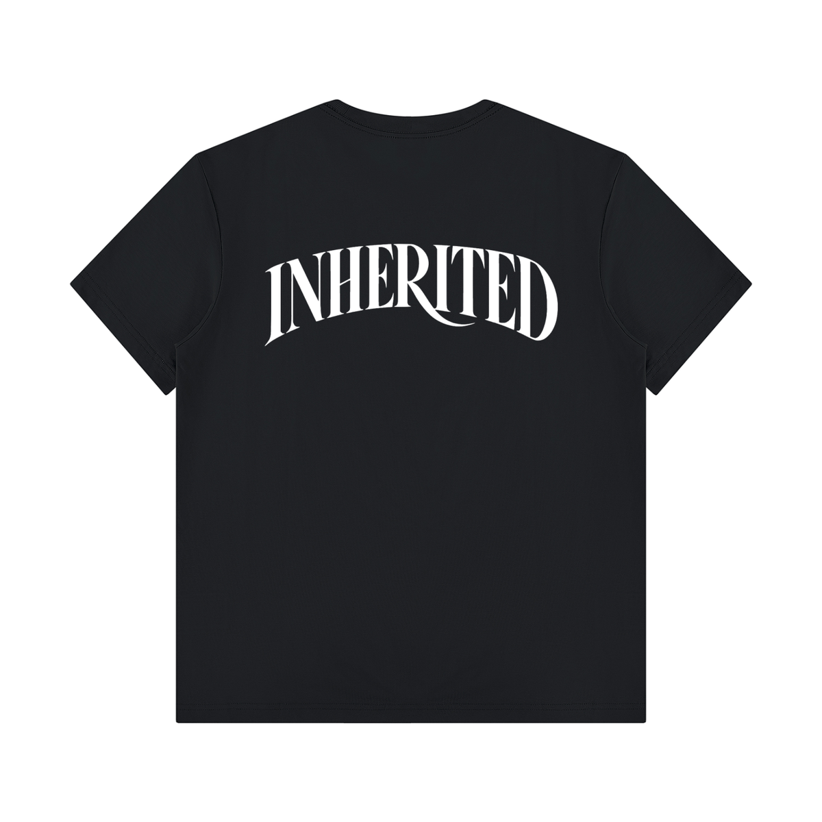 Next of Kin Tee in Obsidian, back