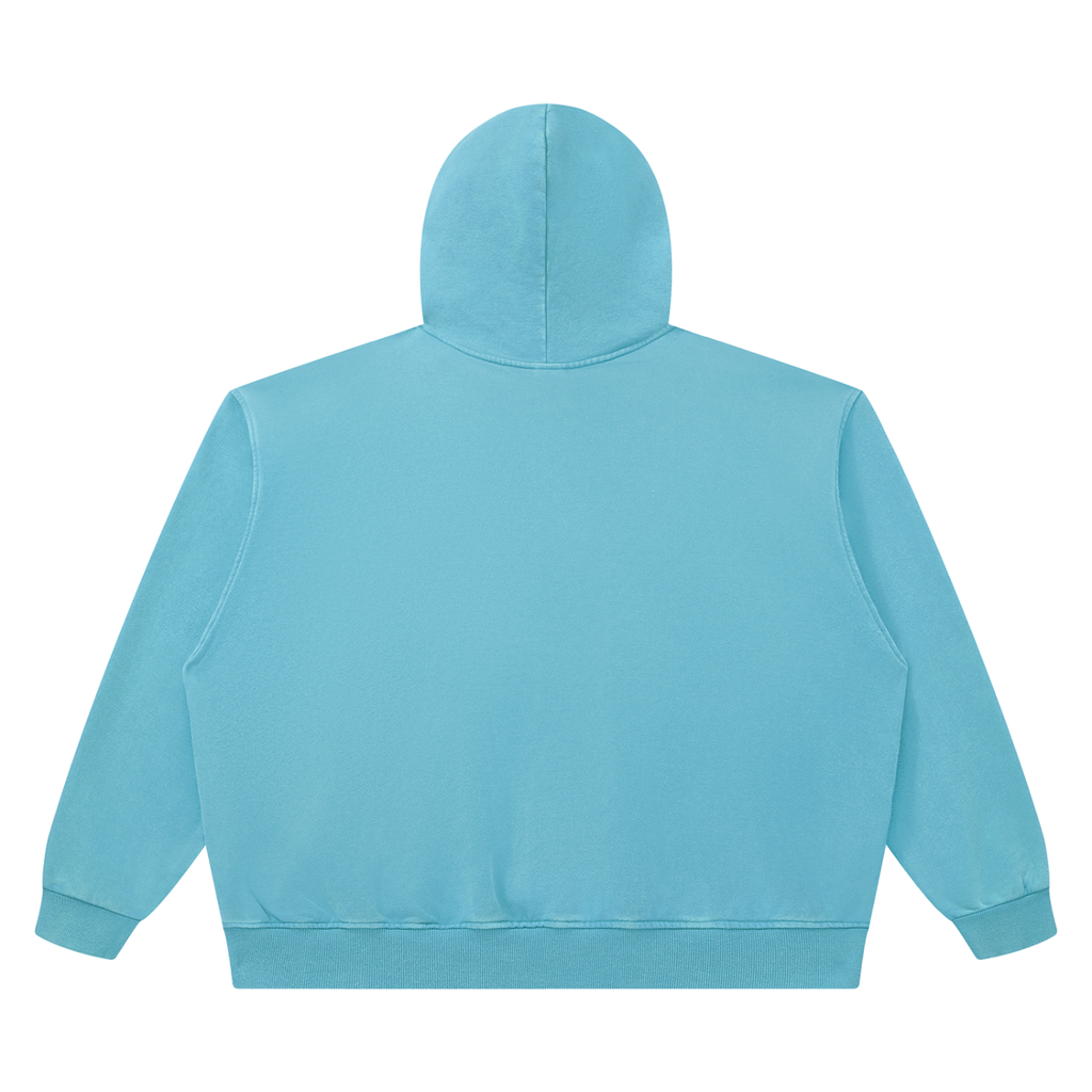 Old Soul Hoodie in Nantucket Blue, back