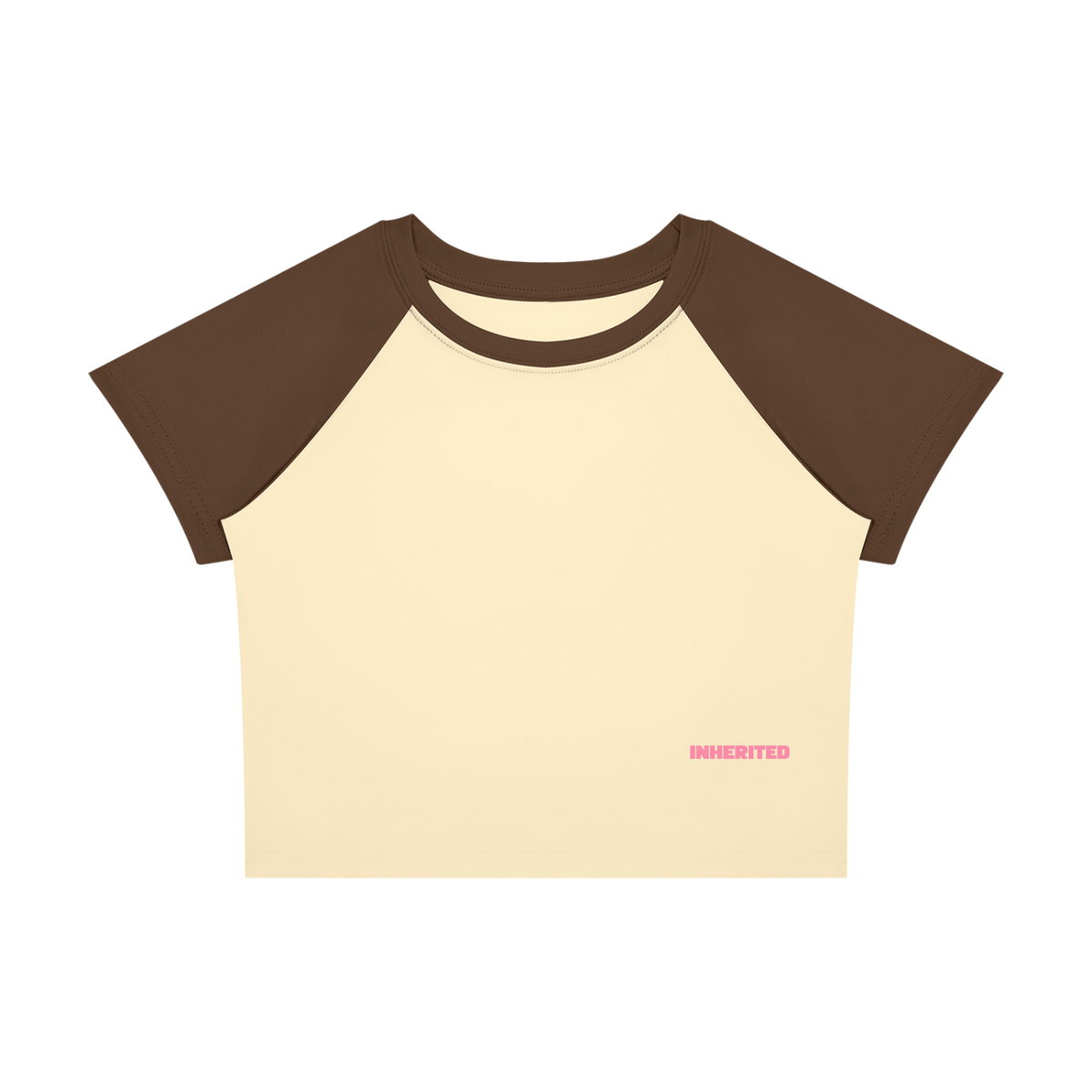 Little Sister Tee in Butter & Espresso