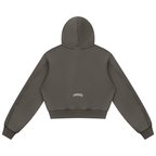 Heirloom Zip Up in Espresso, back