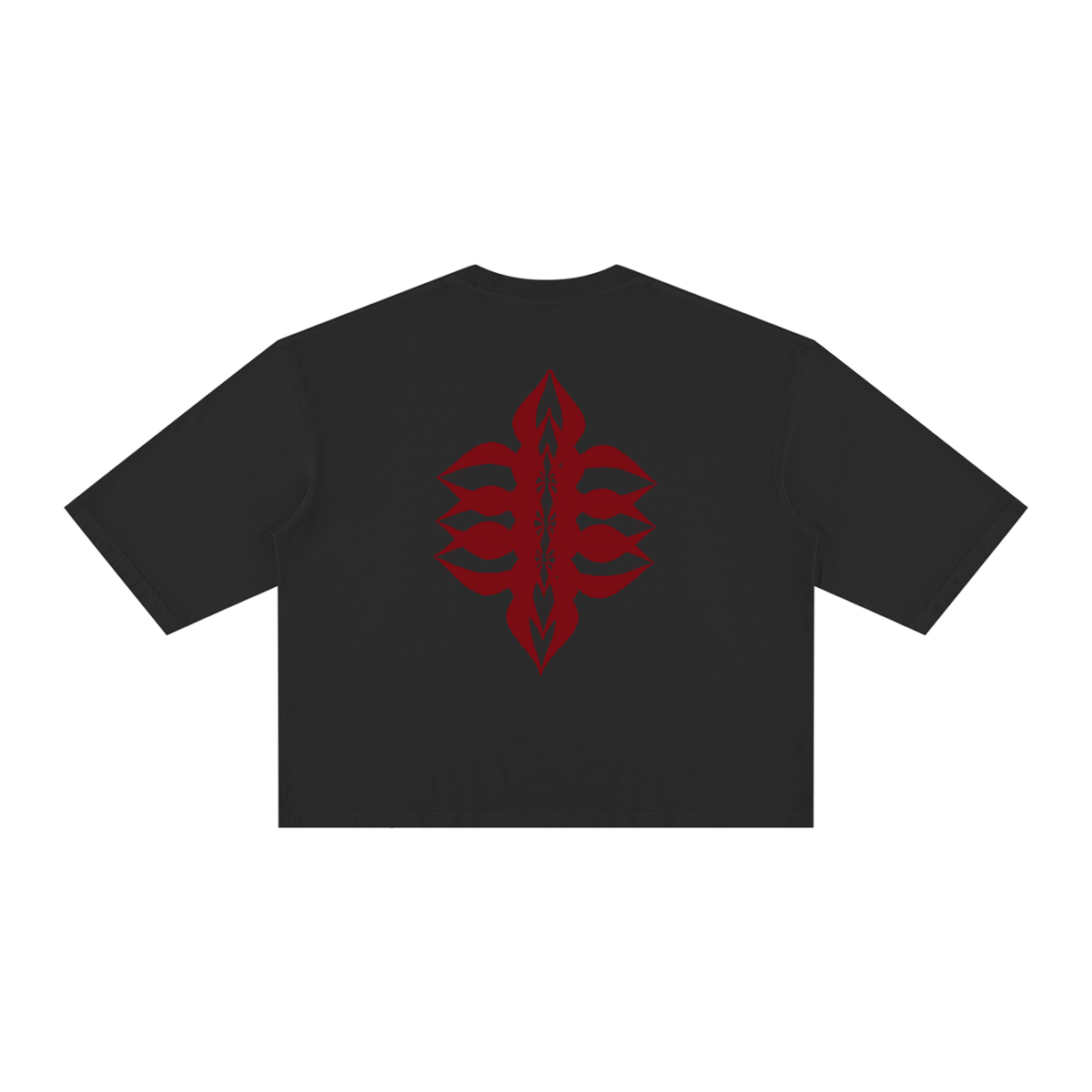 Old Money Tee in Obsidian, back